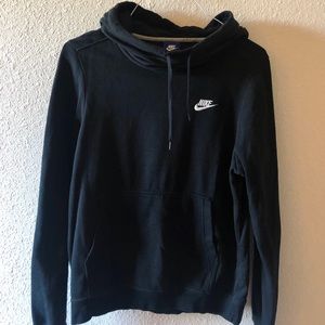 nike cowl neck hoodie!